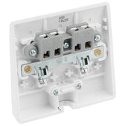 BG Electrical 800 Series - 25A Single, Flex outlet plate, bottom entry