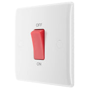 BG Electrical 800 Series - 45A, double pole, single plate
