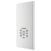 BG Electrical 800 Series - 115/240V dual voltage shaver socket