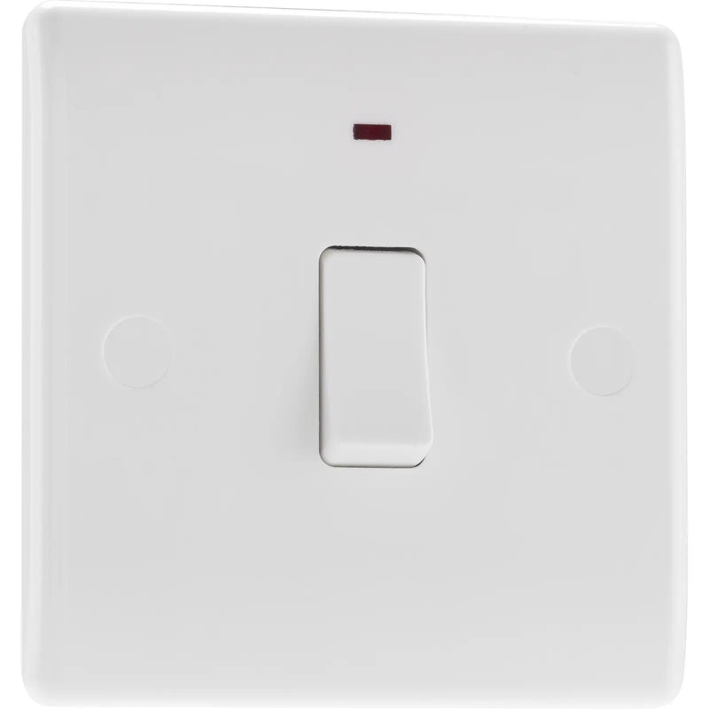 BG Electrical 800 Series - 20A, double pole, with indicator
