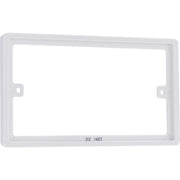 BG Electrical 800 Series - Double, 10mm rectangular spacer