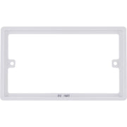 BG Electrical 800 Series - Double, 10mm rectangular spacer