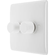 BG Electrical 800 Series - Double, 2 way push 200W
