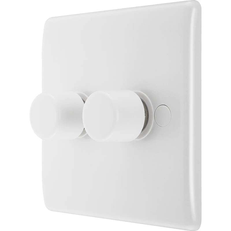 BG Electrical 800 Series - Double, 2 way push 200W