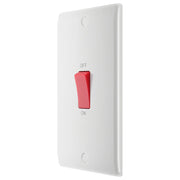 BG Electrical 800 Series - 45A, double pole, large plate