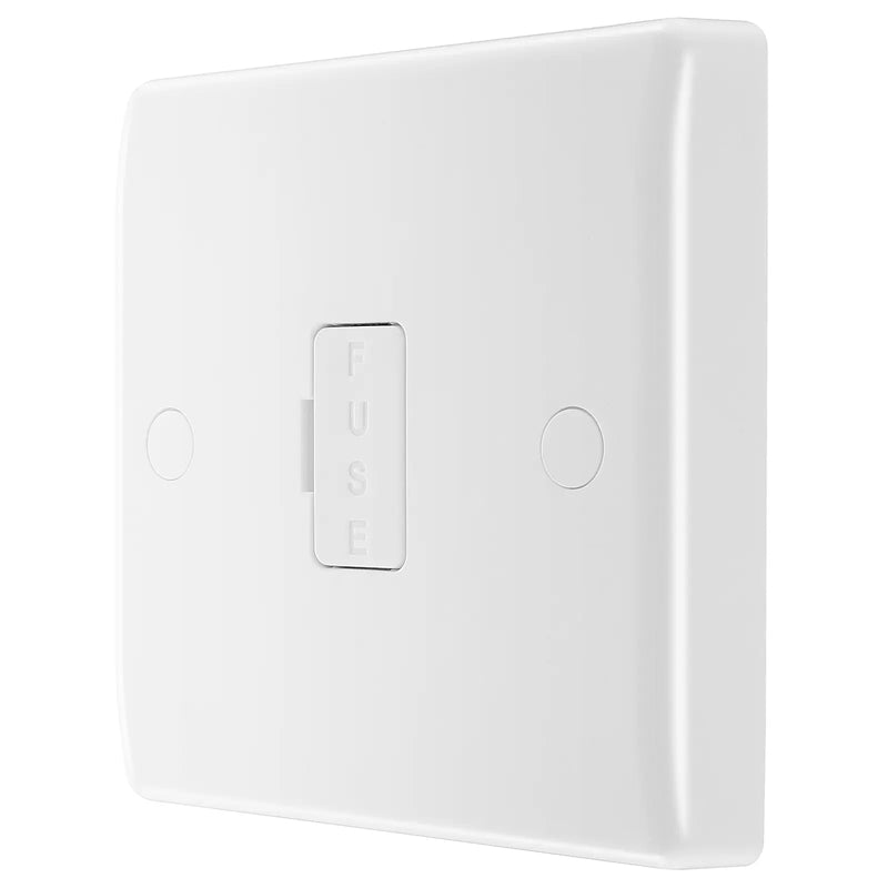 BG Electrical 800 Series - Unswitched and fused with flex outlet