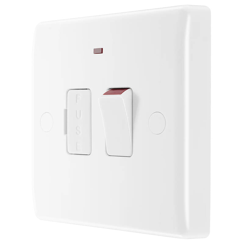 BG Electrical 800 Series - Switched and fused with indicator and flex outlet