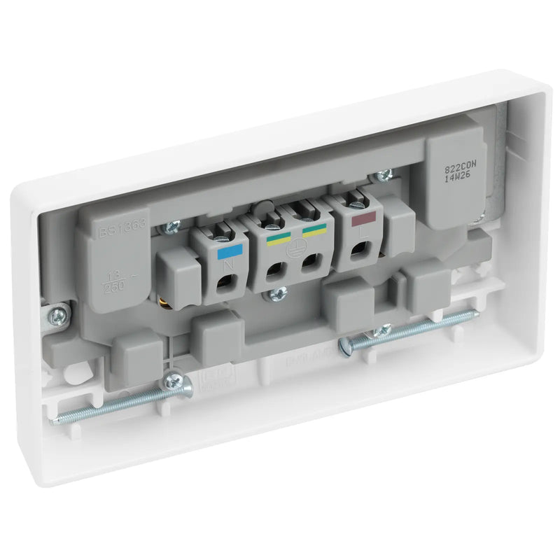 BG Electrical 800 Series - Single to double, single pole