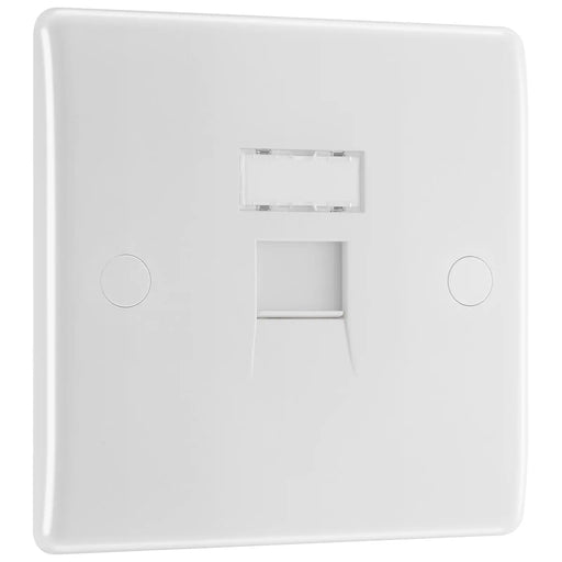 BG Electrical 800 Series - Single, RJ45 data socket (screw)