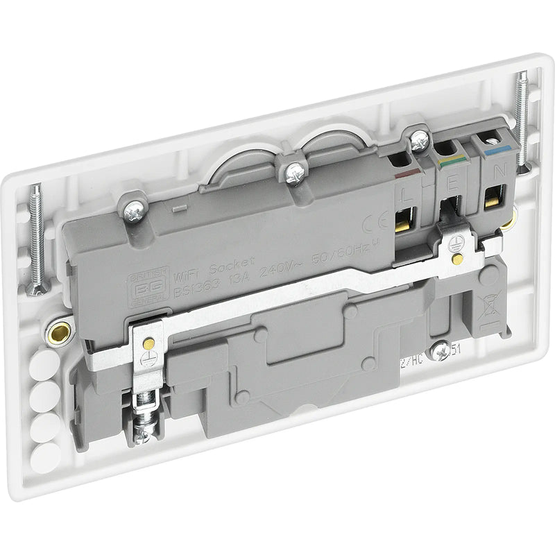 BG Electrical 800 Series - Double, switched, single pole with smart control