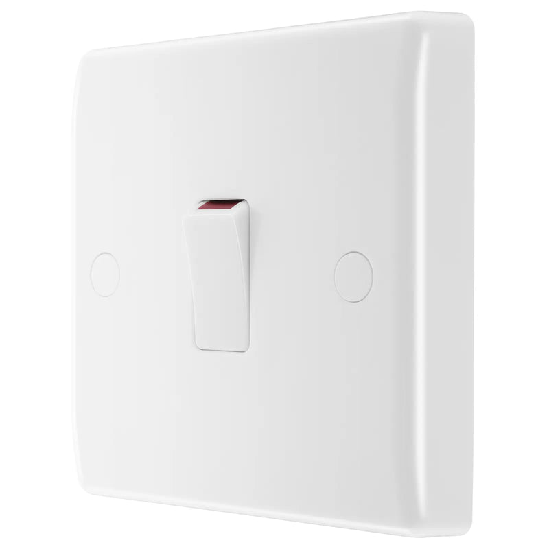 BG Electrical 800 Series - 20A, double pole, with flex outlet