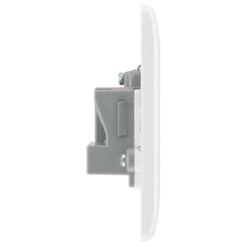 BG Electrical 800 Series - 5A, Single, unswitched, round pin