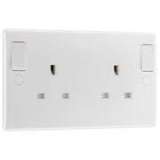 BG Electrical 800 Series - Double switched,double pole, outboard rockers