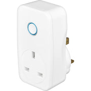 BG Electrical 800 Series - Smart power adaptor, 13A white moulded