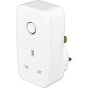 BG Electrical 800 Series - Smart power adaptor, 13A white moulded