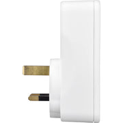 BG Electrical 800 Series - Smart power adaptor, 13A white moulded