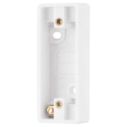 BG Electrical 800 Series - Single architrave surface box 19mm