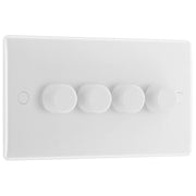 BG Electrical 800 Series - Quadruple, 2 way push 200W