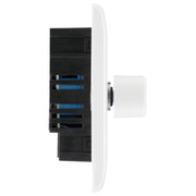 BG Electrical 800 Series - Quadruple, 2 way push 200W