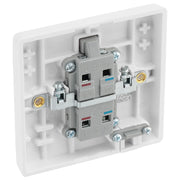 BG Electrical 800 Series - 20A, double pole, marked "water heater", with indicator and flex outlet