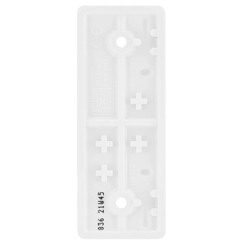 BG Electrical 800 Series - Single, architrave blank plate