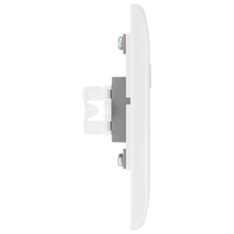 BG Electrical 800 Series - Double, RJ45 data socket (screw)