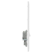BG Electrical 800 Series - Double, switched, double pole, 4 Euro Module