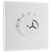 BG Electrical 800 Series - Single, 1 way, rotary fan controller