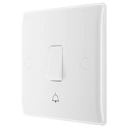 BG Electrical 800 Series - Single, bell push switch