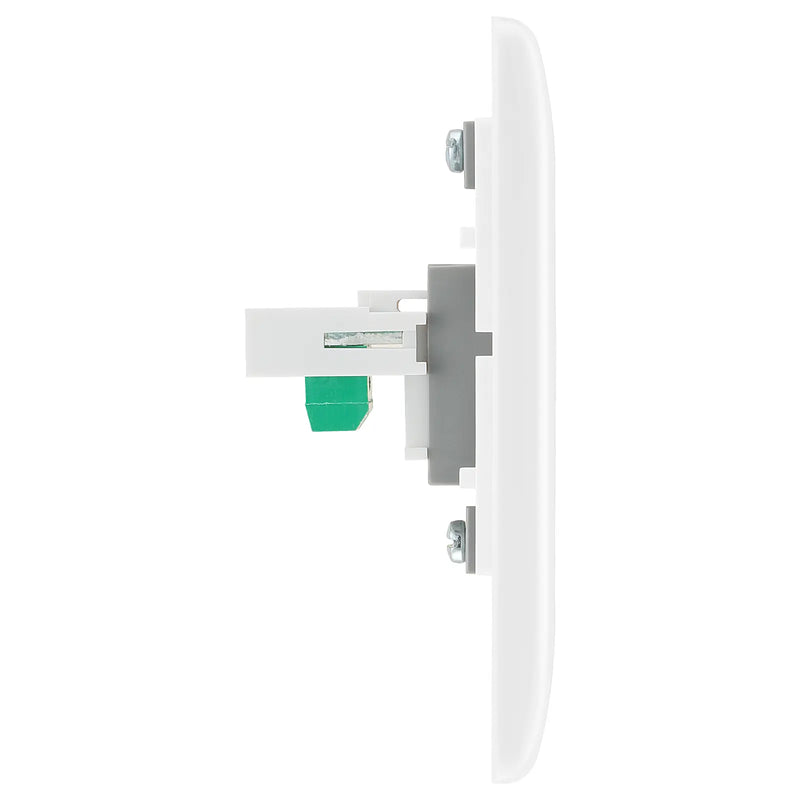 BG Electrical 800 Series - Single, RJ11 telephone socket (screw)