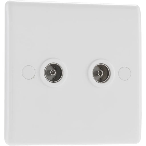 BG Electrical 800 Series - Double, isolated, co-axial