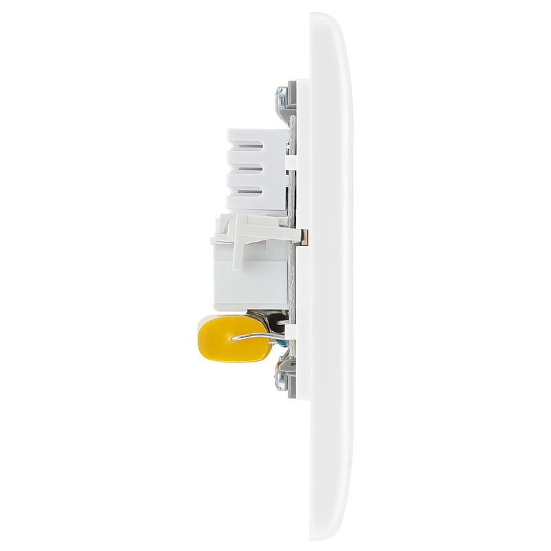 BG Electrical 800 Series - Double, telephone socket, master (IDC)