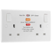 BG Electrical 800 Series - Double switched, with RCD
