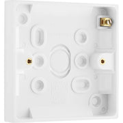 BG Electrical 900 Series - Single with earth terminal, 19mm