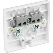 BG Electrical 900 Series - 25A Single, Flex outlet plate, bottom entry
