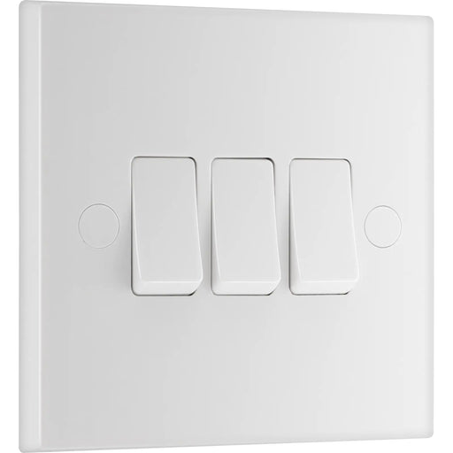 BG Electrical 900 Series - Triple, 2 way switch