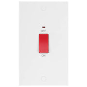 BG Electrical 900 Series - 45A, double pole, large plate, with indicator