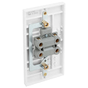 BG Electrical 900 Series - 45A, double pole, large plate, with indicator