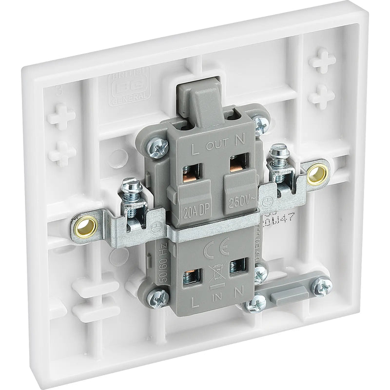 BG Electrical 900 Series - 20A, double pole