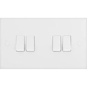 BG Electrical 900 Series - Quadruple, 2 way switch