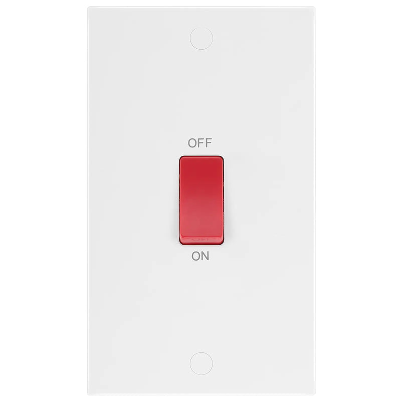BG Electrical 900 Series - 45A, double pole, large plate