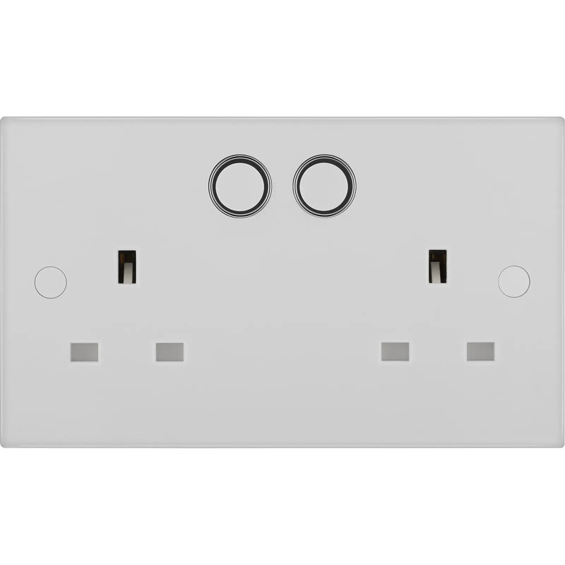 BG Electrical 900 Series - Double, switched, single pole with smart control