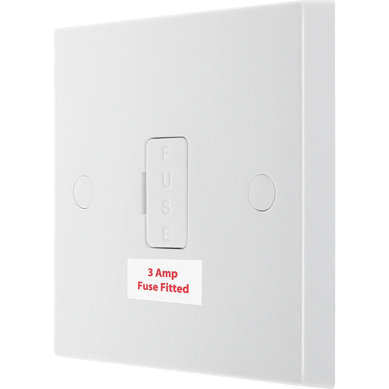 BG Electrical 900 Series - Unswitched and fused 3A