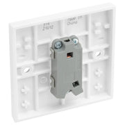BG Electrical 900 Series - Single, bell push switch