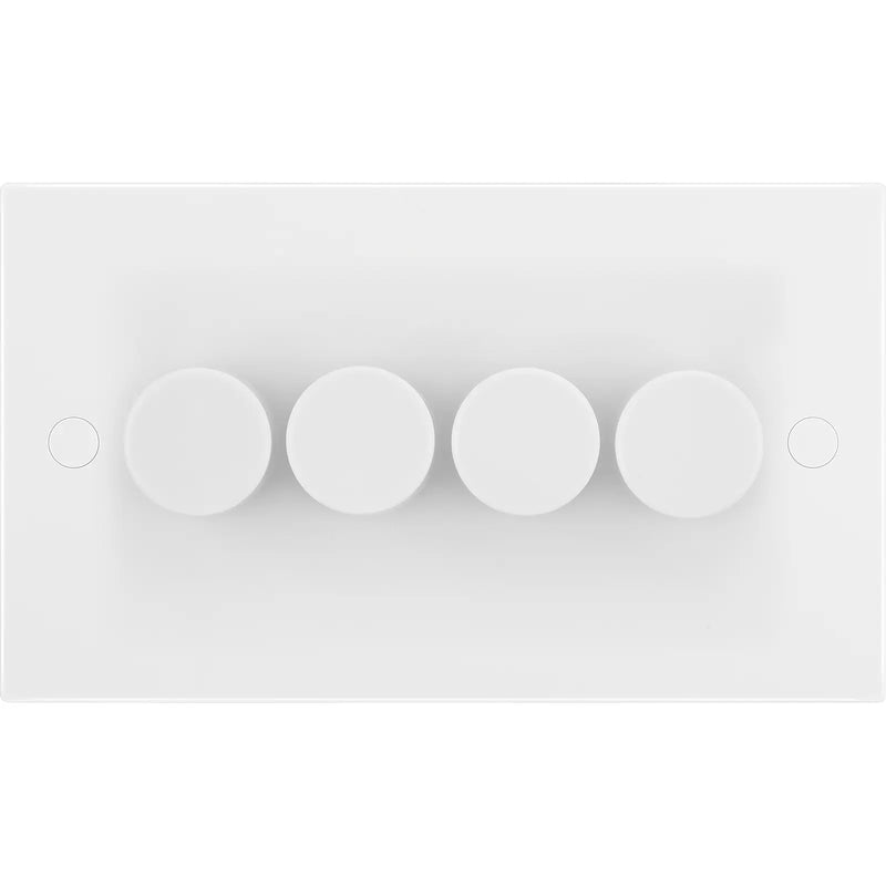 BG Electrical 900 Series - Quadruple, 2 way push 200W