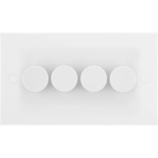 BG Electrical 900 Series - Quadruple, 2 way push 200W