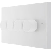 BG Electrical 900 Series - Quadruple, 2 way push 200W