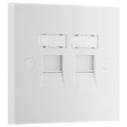 BG Electrical 900 Series - Double, RJ45 data socket (screw)