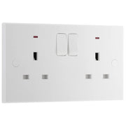BG Electrical 900 Series - Double, switched single pole, with indicators