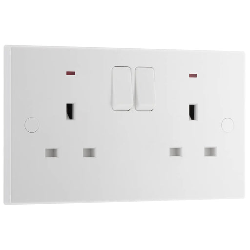 BG Electrical 900 Series - Double, switched single pole, with indicators